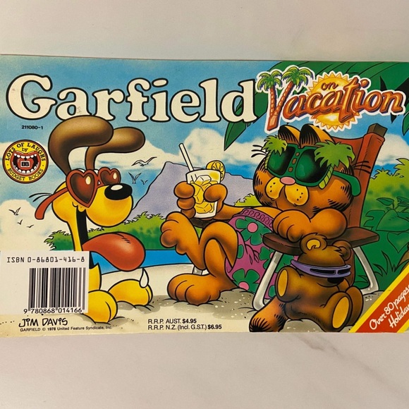 Garfield On Vacation Comic book - Picture 4 of 4